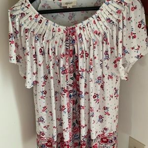 Style and Co. Beautiful Boho floral blouse